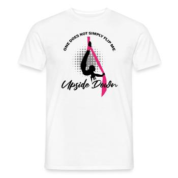 Aerial Silk Circus for Aerial Silk Performers - Men's T-Shirt - white - Front - AI Model Male 178 dark (178cm)