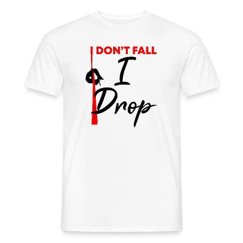 Aerial Silk Circus for Aerial Silk Performers - Men's T-Shirt - white - Front - AI Model Male 178 dark (178cm)