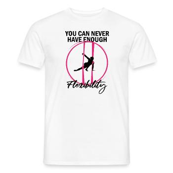 Aerial Silk Circus for Aerial Silk Performer - Men's T-Shirt - white - Front - AI Model Male 178 dark (178cm)