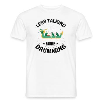Drachenboot Crew und Drachenbootfahren - Männer T-Shirt - Weiß - Vorne - AI Model Male 178 dark (178cm)