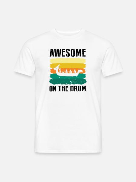 Drachenboot Crew und Drachenbootfahren - Männer T-Shirt - Weiß