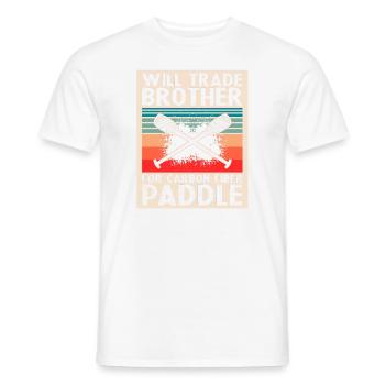 Drachenboot Trainer und Drachenboot - Männer T-Shirt - Weiß - Vorne - AI Model Male 178 dark (178cm)