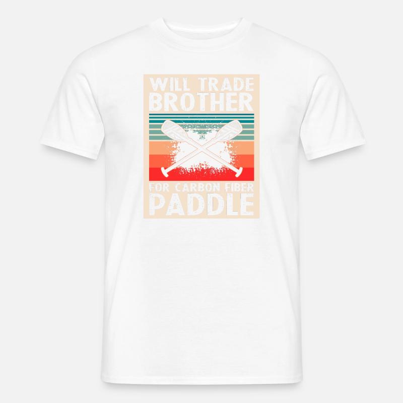 Drachenboot Trainer und Drachenboot - Männer T-Shirt - Weiß