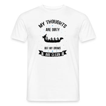 Dragon Boat Racing Theme for Dragon Boating - Men's T-Shirt - white - Front - AI Model Male 178 dark (178cm)