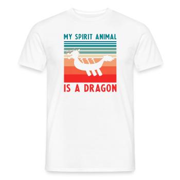 Drachenboot Crew und Drachenbootfahren - Männer T-Shirt - Weiß - Vorne - AI Model Male 178 dark (178cm)