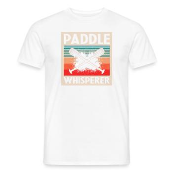 Drachenboot Crew und Drachenbootfahren - Männer T-Shirt - Weiß - Vorne - AI Model Male 178 dark (178cm)