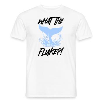 Blauwal für Beluga-Wal und Meeressäuger - Männer T-Shirt - Weiß - Vorne - AI Model Male 178 dark (178cm)