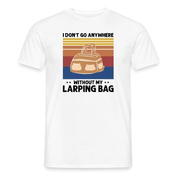 Rollenspiel Zitat für Larper und Larp - Männer T-Shirt - Weiß - Vorne - AI Model Male 178 dark (178cm)