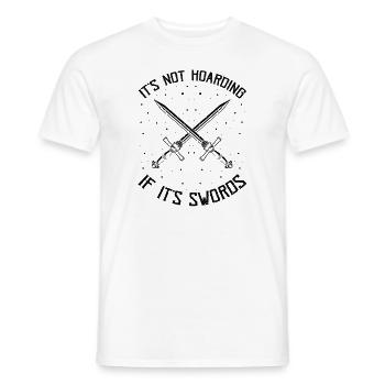 Rollenspiel Zitat für Larper und Larp - Männer T-Shirt - Weiß - Vorne - AI Model Male 178 dark (178cm)