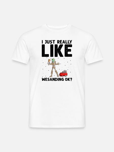 Autolackierer Angebot für Karosserietechniker - Männer T-Shirt - Weiß