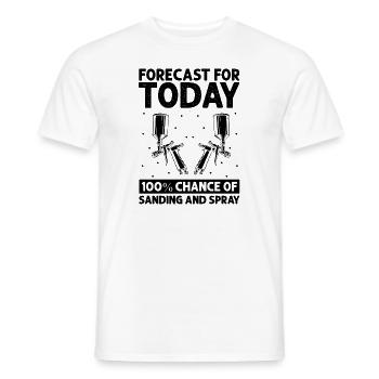Autolackierer Angebot für Autolackierer - Männer T-Shirt - Weiß - Vorne - AI Model Male 178 dark (178cm)