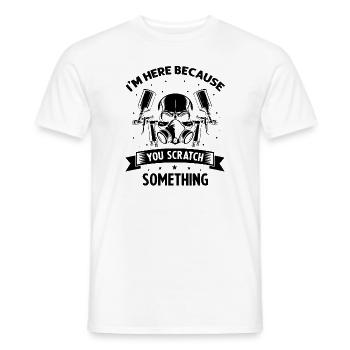 Autolackierer Angebot für Autolackierer - Männer T-Shirt - Weiß - Vorne - AI Model Male 178 dark (178cm)
