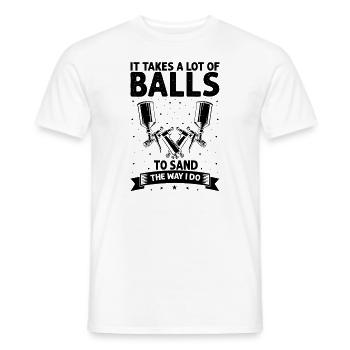 Autolackierer Angebot für Autolackierer - Männer T-Shirt - Weiß - Vorne - AI Model Male 178 dark (178cm)
