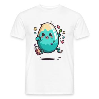 Easter Adventure - Men's T-Shirt - white - Front - AI Model Male 178 dark (178cm)
