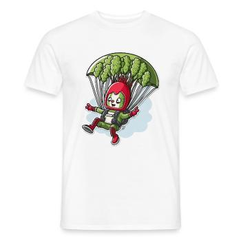 Asparagus Adventures - Men's T-Shirt - white - Front - AI Model Male 178 dark (178cm)