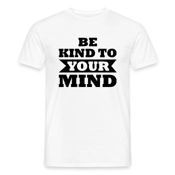 Soyez gentil avec votre - T-shirt homme - blanc - Devant - AI Model Male 178 dark (178cm)