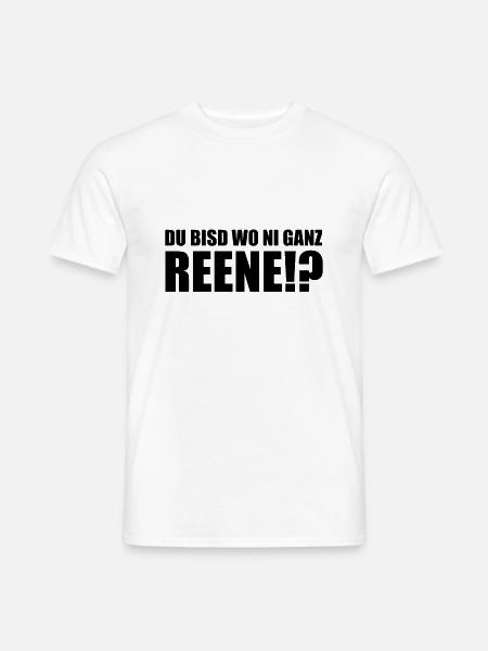 Meckern auf sächsisch für Arbeit und Familie Shirt - Männer T-Shirt - Weiß