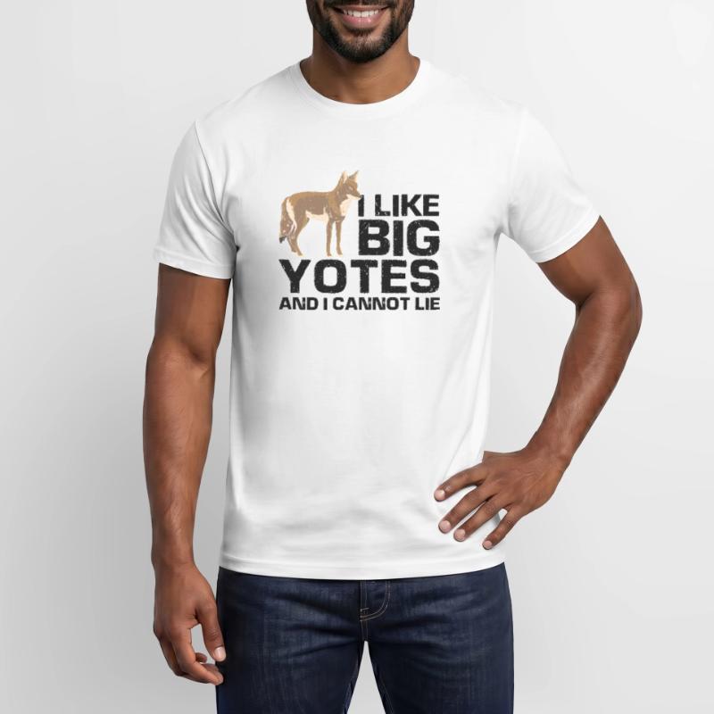 Conception de coyote pour les réacteurs de coyote T-shirt homme