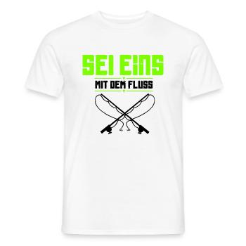 Locker bleiben Papa macht das schon - Männer T-Shirt - Weiß - Vorne - AI Model Male 178 dark (178cm)