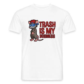 Opossum Design für Possum Fans und Opossum Fans - Männer T-Shirt - Weiß - Vorne - AI Model Male 178 dark (178cm)