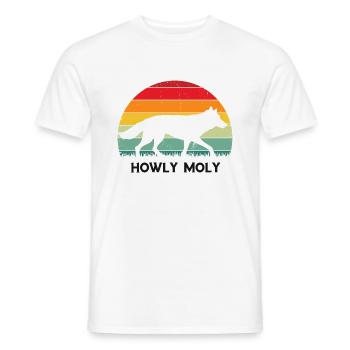 Conception de coyote pour les réacteurs de coyote - T-shirt homme - blanc - Devant - AI Model Male 178 dark (178cm)