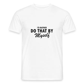 Hausabriss und Renovierungs Design - Männer T-Shirt - Weiß - Vorne - AI Model Male 178 dark (178cm)