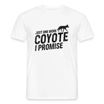Conception de coyote pour les réacteurs de coyote - T-shirt homme - blanc - Devant - AI Model Male 178 dark (178cm)