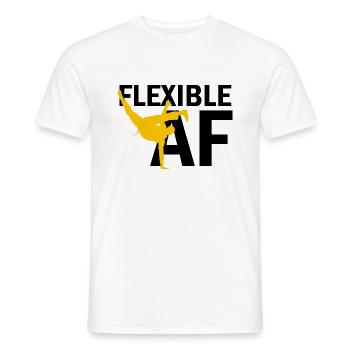 Danse brésilienne pour le kickboxing - T-shirt homme - blanc - Devant - AI Model Male 178 dark (178cm)