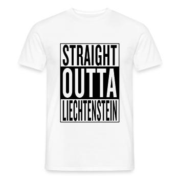 Liechtenstein - Männer T-Shirt - Weiß - Vorne - AI Model Male 178 dark (178cm)