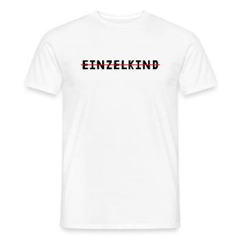 Kein Einzelkind Mehr - Männer T-Shirt - Weiß - Vorne - AI Model Male 178 dark (178cm)