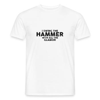Démolition et rénovation de maisons - T-shirt homme - blanc - Devant - AI Model Male 178 dark (178cm)