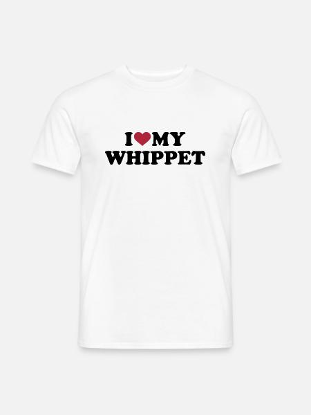 Whippet - Men's T-Shirt - white