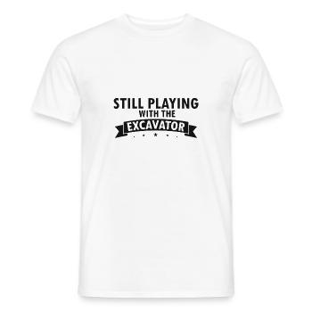 Hausabriss und Renovierungs Design - Männer T-Shirt - Weiß - Vorne - AI Model Male 178 dark (178cm)