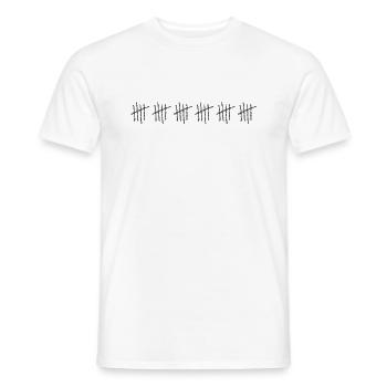 30. geburtstag 30 jahre dreißig seit 1992 jubiläum - Männer T-Shirt - Weiß - Vorne - AI Model Male 178 dark (178cm)