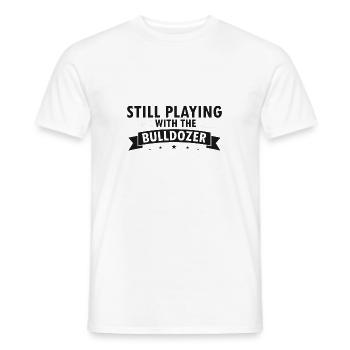 Démolition et rénovation de maisons - T-shirt homme - blanc - Devant - AI Model Male 178 dark (178cm)