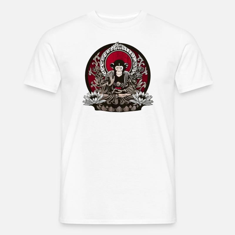 Zen Sapience - Männer T-Shirt - Weiß