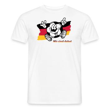 (ichdabei4) - Männer T-Shirt - Weiß - Vorne - AI Model Male 178 dark (178cm)
