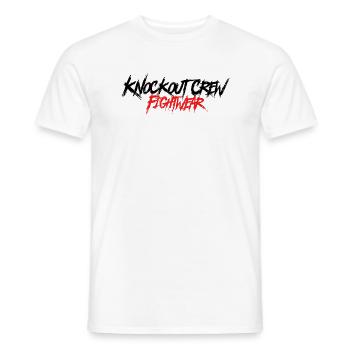 MARTIAL SPORTS MMA ARTS MARTIAUX MIXTES - T-shirt homme - blanc - Devant - AI Model Male 178 dark (178cm)