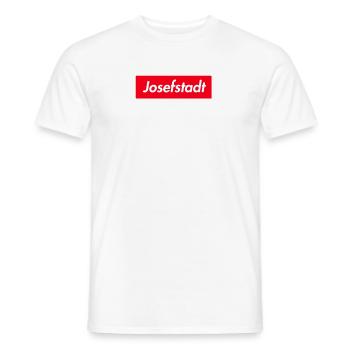 josefstadt wien österreich wiener oida 8 bezirk - Männer T-Shirt - Weiß - Vorne - AI Model Male 178 dark (178cm)