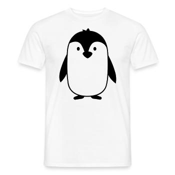 Pingouin - T-shirt homme - blanc - Devant - AI Model Male 178 dark (178cm)