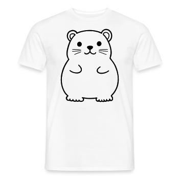 Marmot - Men's T-Shirt - white - Front - AI Model Male 178 dark (178cm)