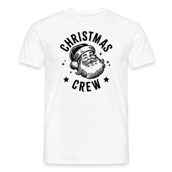 Christmas Crew - Men's T-Shirt - white - Front - AI Model Male 178 dark (178cm)