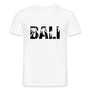 Bali Palmen Indonesien Insel Bali - Männer T-Shirt - Weiß - Vorne - AI Model Male 178 dark (178cm)