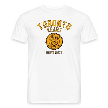 Toronto Graphic - Men's T-Shirt - white - Front - AI Model Male 178 dark (178cm)