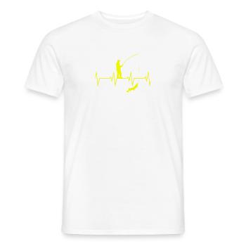 Angel Heartbeat - Men's T-Shirt - white - Front - AI Model Male 178 dark (178cm)