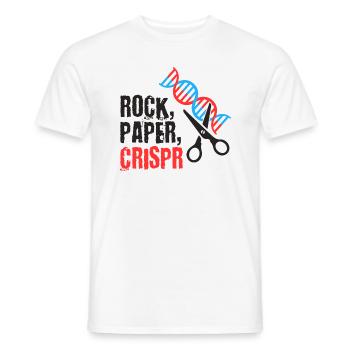 CRISPR - Männer T-Shirt - Weiß - Vorne - AI Model Male 178 dark (178cm)