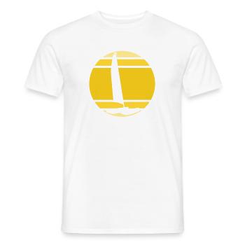 navegación - Camiseta hombre - blanco - delante - AI Model Male 178 dark (178cm)