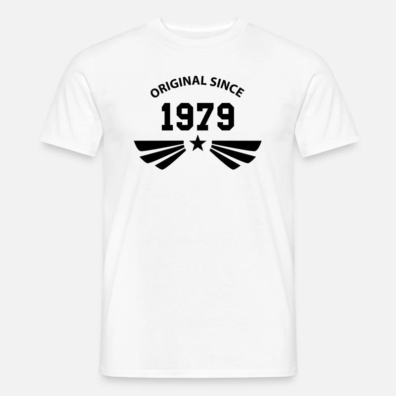 Original since 1979 - Männer T-Shirt - Weiß