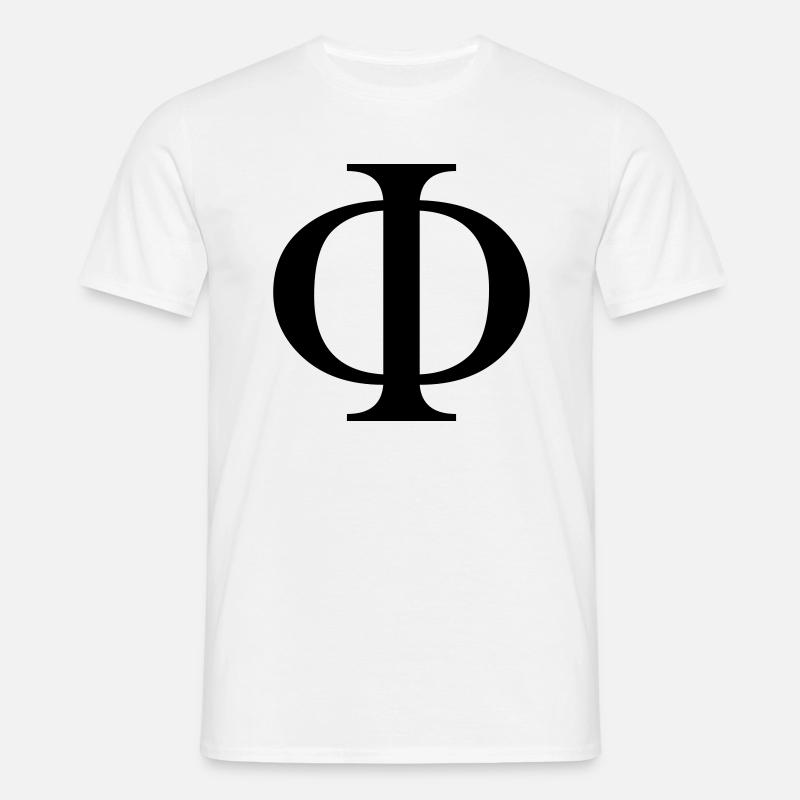 phi greek - Männer T-Shirt - undefined
