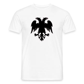 Skenderbeu Shqiponja - Männer T-Shirt - Weiß - Vorne - AI Model Male 178 dark (178cm)